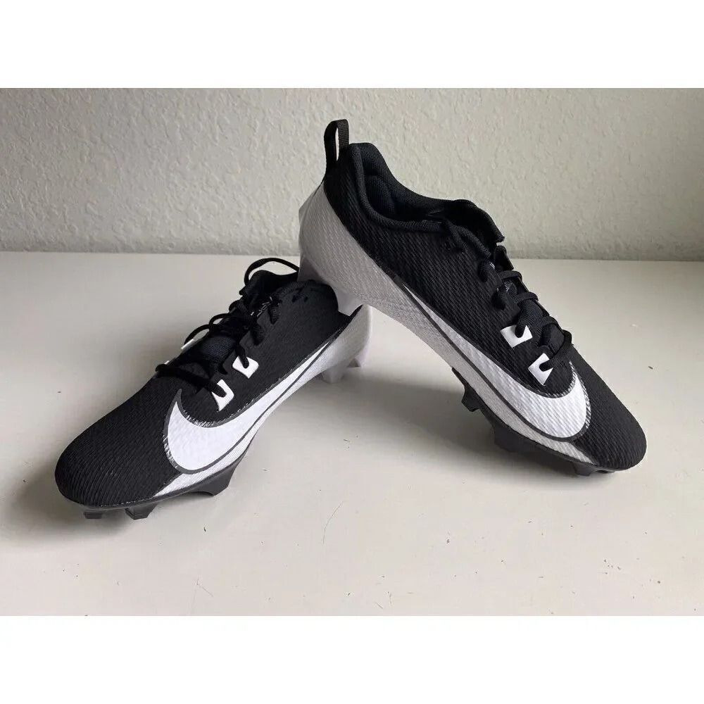 Nike Vapor Edge Speed 360 2 Football Cleats DA5455-001 Black White Men’s Size 14